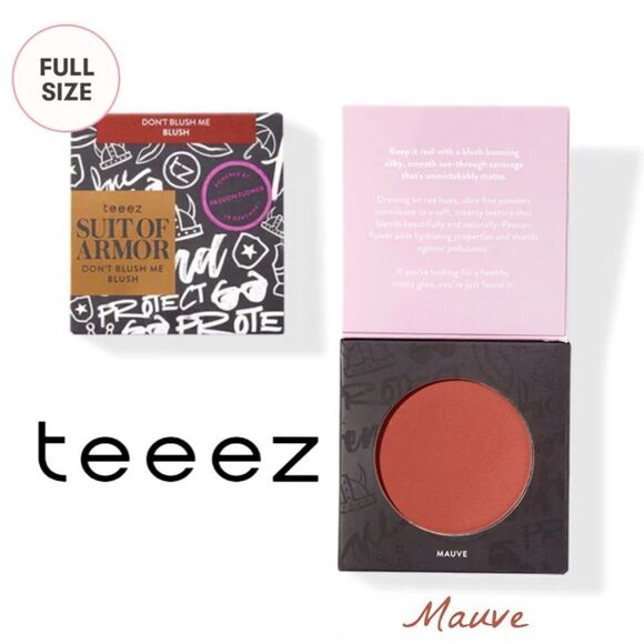 Teeez Suit of Armor Don’t Blush Me Blusher (Mauve) - Picture 1 of 6